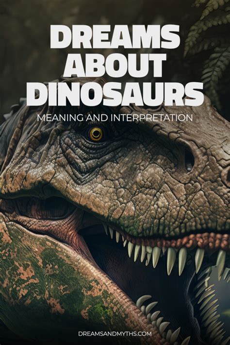 dream dictionary dinosaur|Dinosaurs Dream Meaning: Uncovering the Symbolism in Your .
